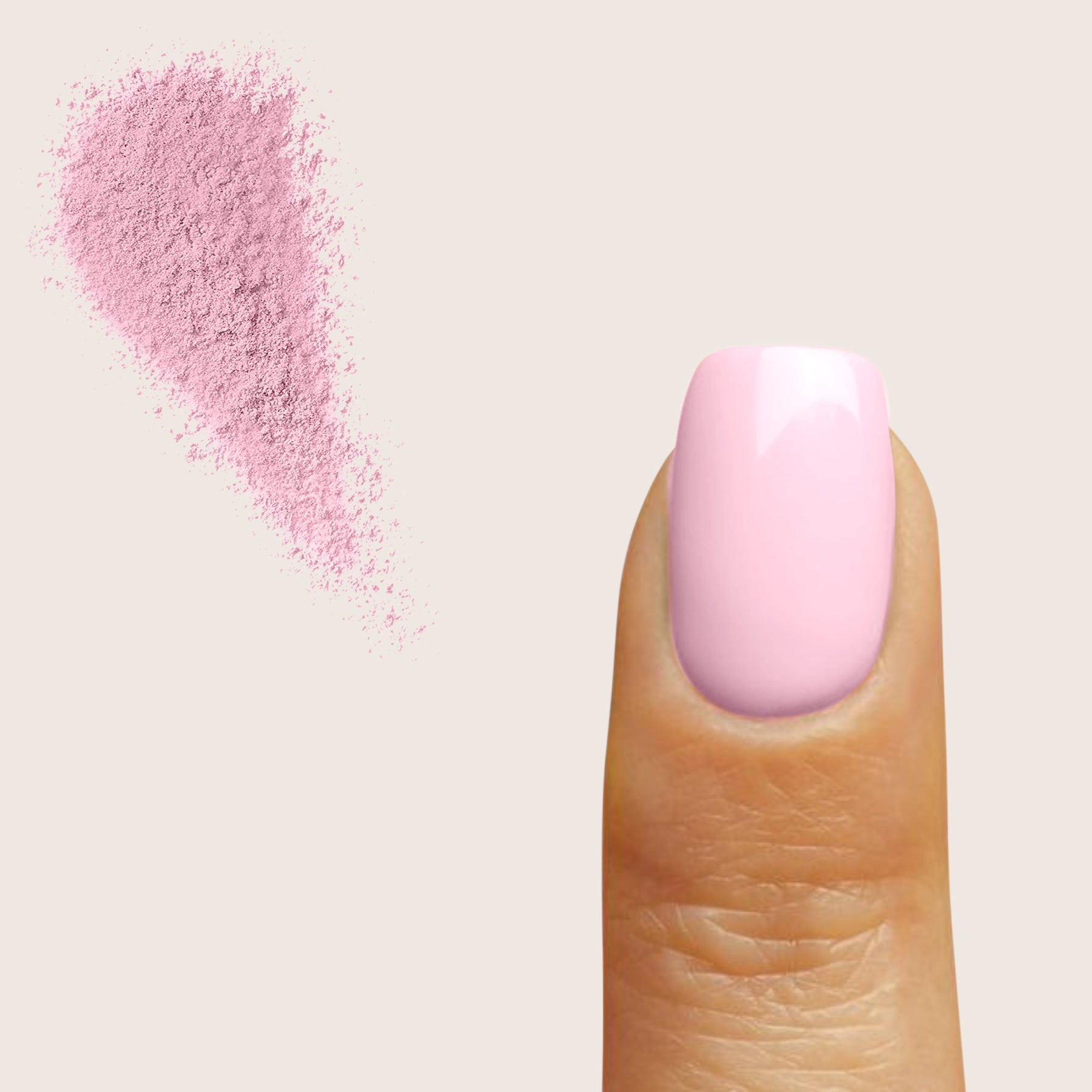 Blush Pink Puder do Zanurzania