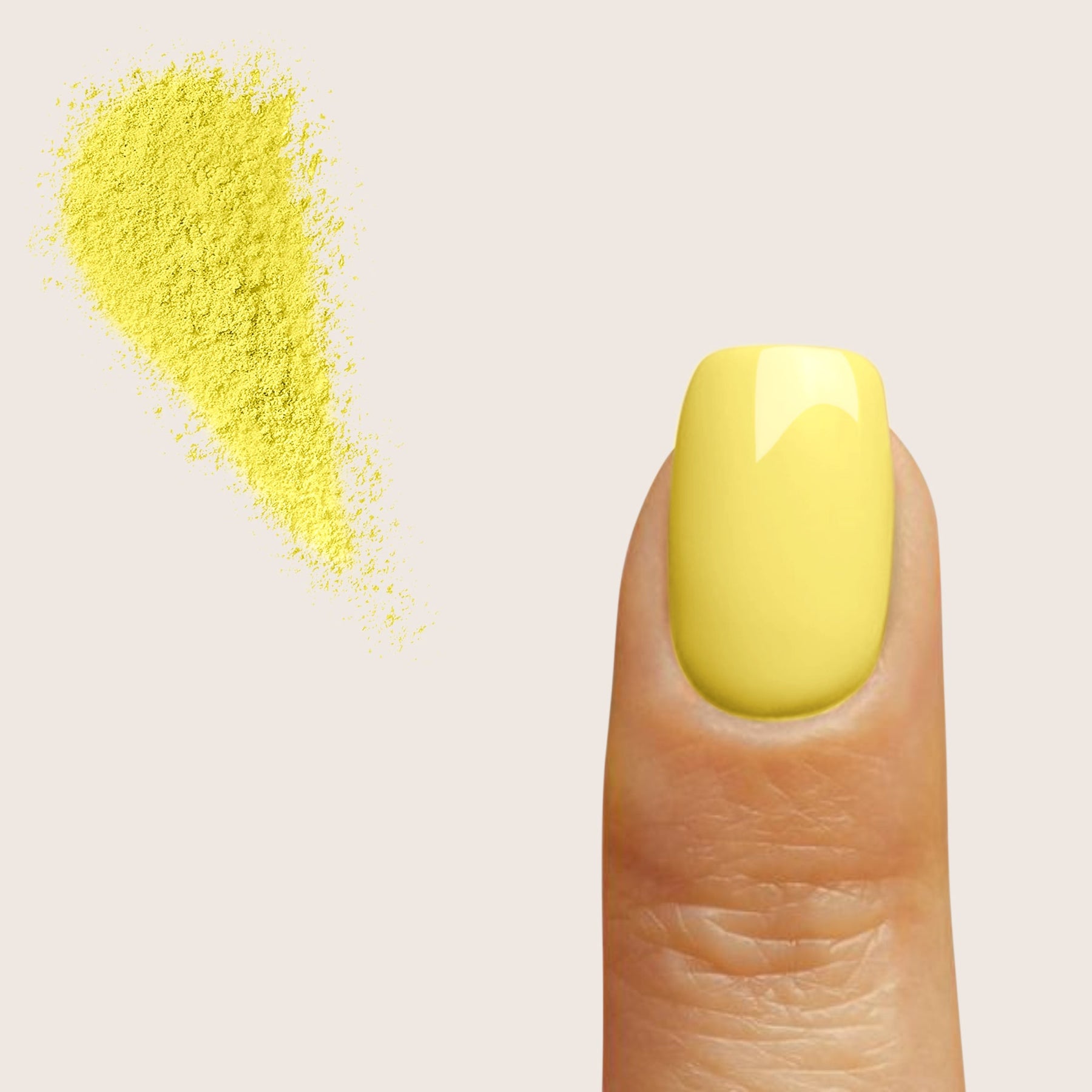 Sunny yellow Puder do Zanurzania