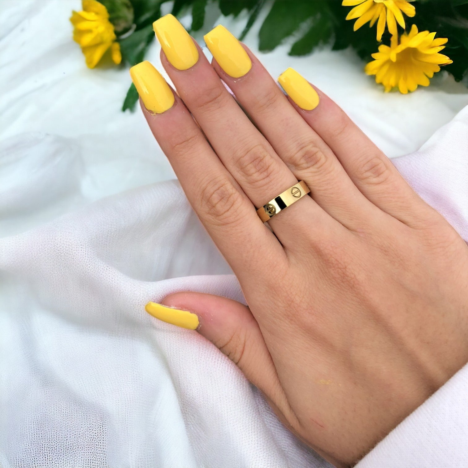 Sunny yellow Puder do Zanurzania