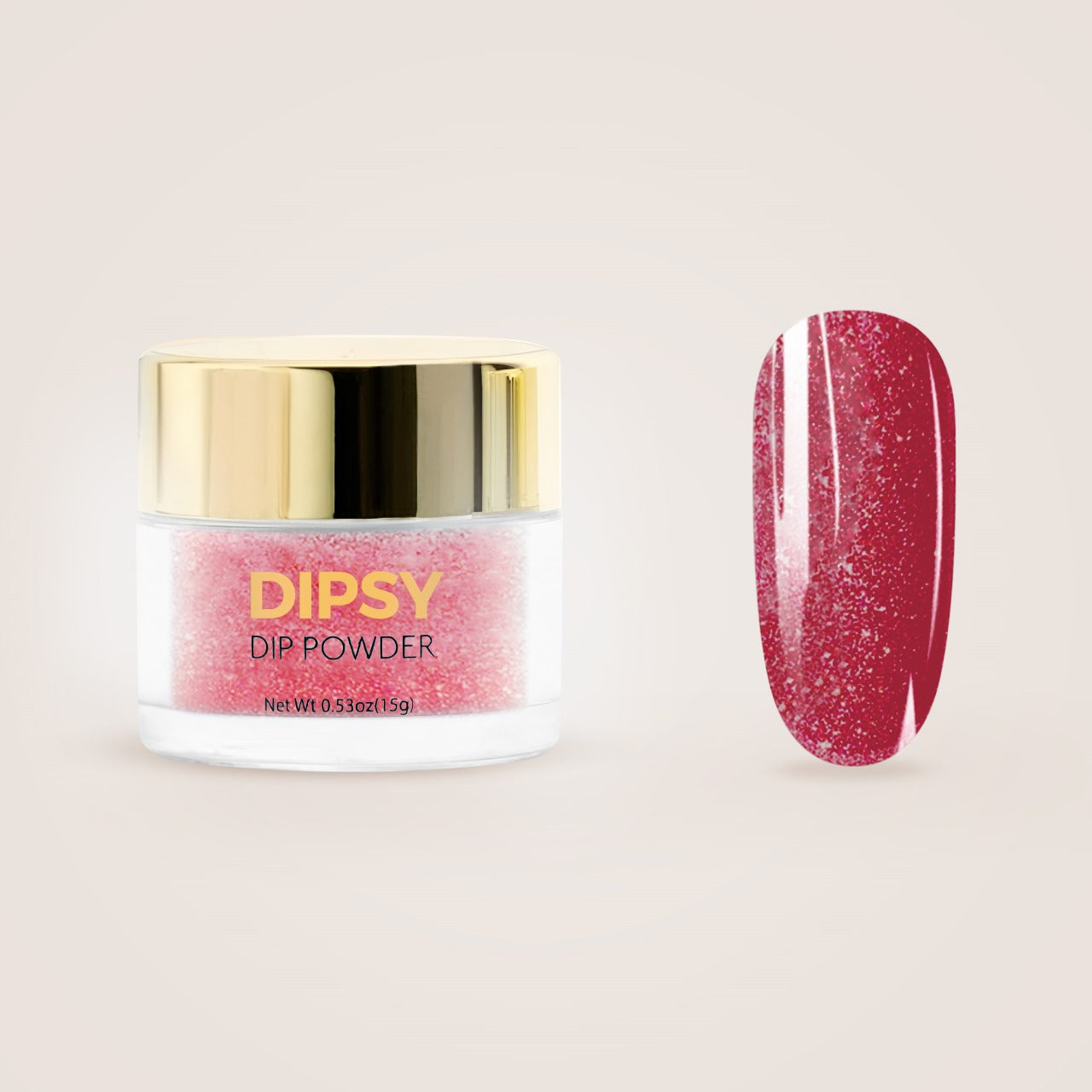 Glamour Pink Puder do Zanurzania