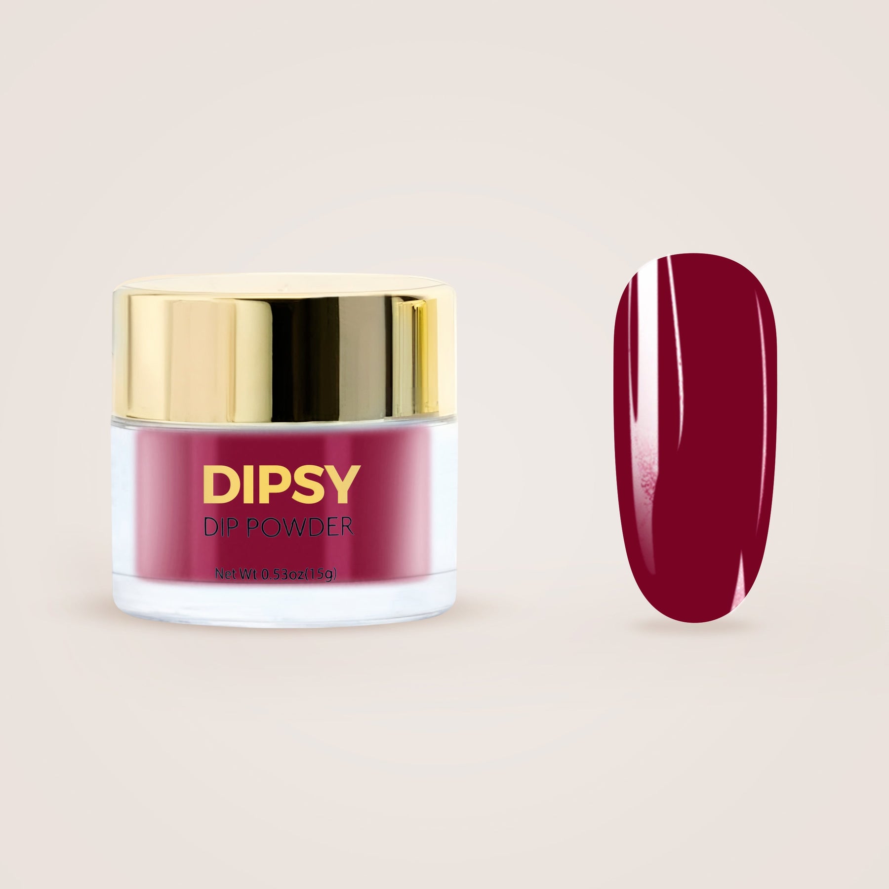 Burgundy Red Puder do Zanurzania