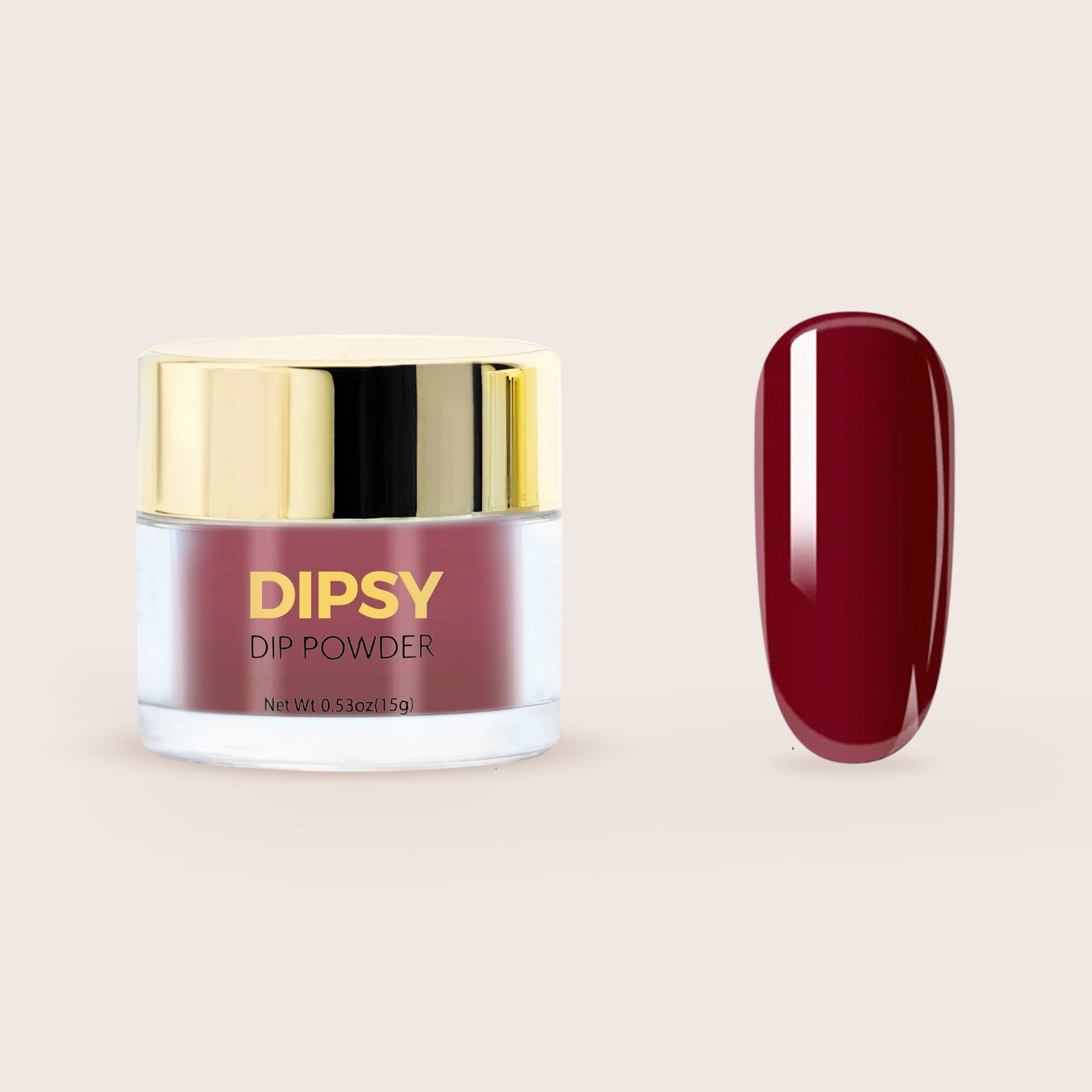 Bordeaux Red Puder do Zanurzania