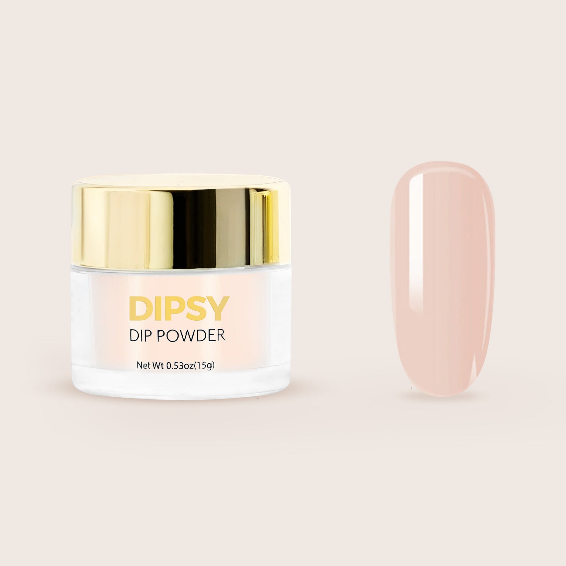 Naturlig Nude Puder do Zanurzania